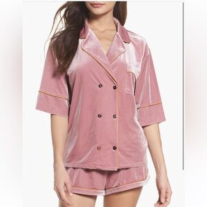 Last chance - all unsold items will be donated. Velvet Pink Pajama Set